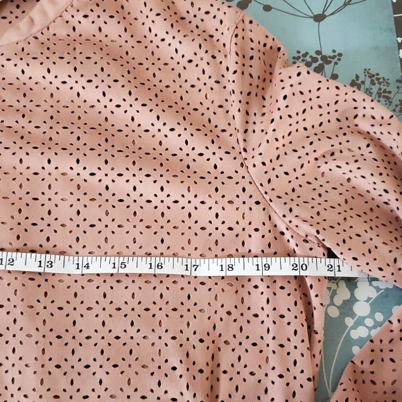 ZARA TRF  Perforated Suede Bomber Jacket - Picture 13 of 16